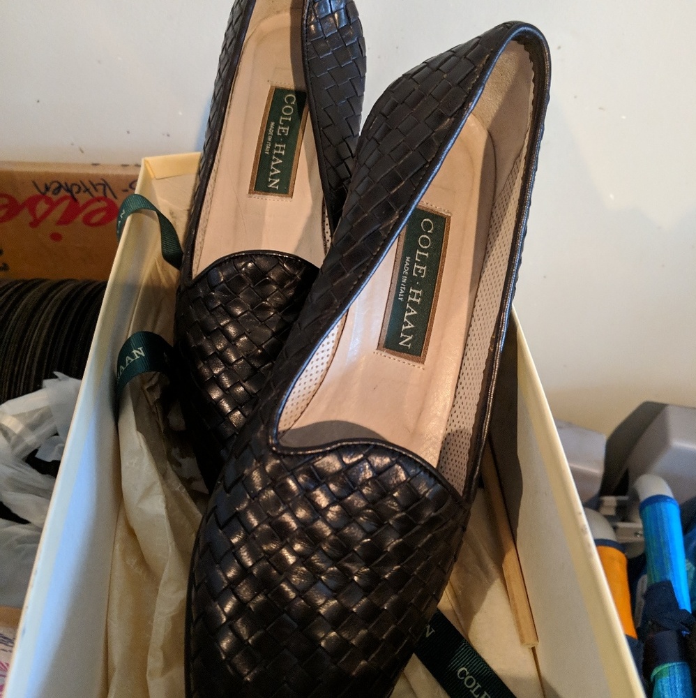 Cole Haan leather loafer